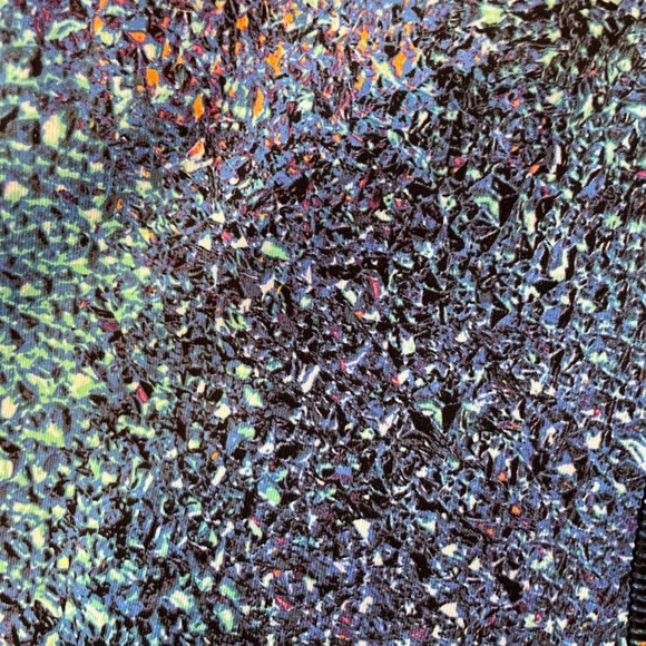 lululemon Speed Up Tight in Blue Rainbow Speckle - size 6 - Picture 3 of 4